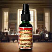 Load image into Gallery viewer, "GAHLAY! '49' Beard Oil on display with rich amber musk and bay rum scent, a tribute to Donald Trump and the spirit of freedom. Grooming product for men with high-quality natural oils and free USA shipping."