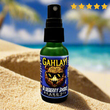 Load image into Gallery viewer, GAHLAY! Blueberry Smoke Beard Oil - blueberries, smoky pipe, gentle vanilla | Greenville SC | Free shipping