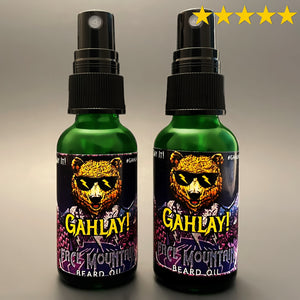 GAHLAY! Face Mountain Beard Oil Bundle - Relaxing nighttime scent of Lavender and Sandalwood. Premium beard oil for men, designed to hydrate and nourish. Enhance your evening grooming routine with GAHLAY! Face Mountain Beard Oil Bundle.
