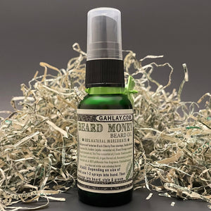 GAHLAY! Beard Money Beard Oil - Infused with REAL shredded U.S. currency for a unique grooming experience. Premium beard oil for men, offering hydration and nourishment. Make your beard look like a million bucks and smell damn good with GAHLAY! Beard Money