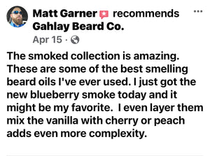 Customer Review: 'GAHLAY! Beard Oils are some of the best smelling beard oils I've ever used.  Highly recommend!'