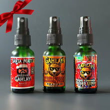 Load image into Gallery viewer, The GAHLAY! Black Monday 2024 Deal Drop w/ FREE shipping, Santa Mattman&#39;s Winter MInt Beard Oil, Spiced  Pumpkin Whisker Tonic, Apple Cinnamon Spied Cider Beard Oil, gifts for him, beard gifts, gifts for man with beard, Greenville SC, Mattman The Rise Guys, Christmas beard