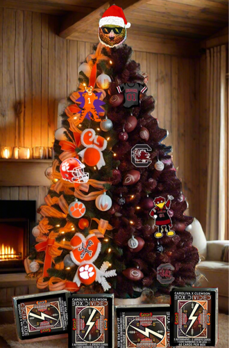 Clemson Christmas gift, Gamecocks Christmas gift 