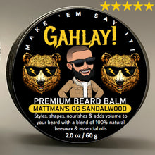 Load image into Gallery viewer, Mattman Rise Guys, GAHLAY! Beard