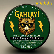 Load image into Gallery viewer, Best Beard Balm, GAHLAY! beard, Greenville SC