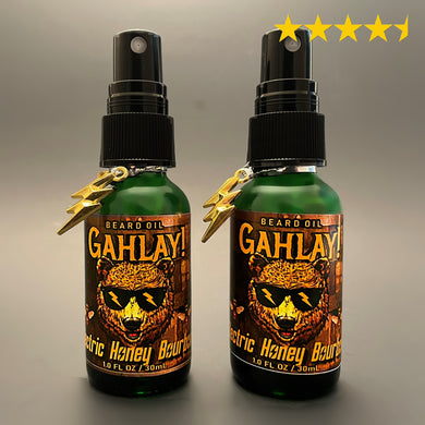 GAHLAY! Beard Oil, Electric HOney Bourbon, Greenville SC bourbon, best beard oil