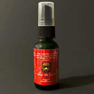 Mattman beard oil, GAHLAY!, Santa Matt's Winter Mint, beard oil, Mattman The Rise Guys, Gold Frankincense Myrhh