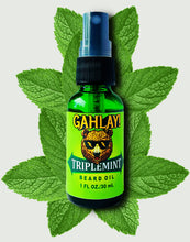 Load image into Gallery viewer, GAHLAY! Triplemint Beard Oil - Spearmint, Bergamot Mint &amp; Peppermint | Greenville SC | Free shipping