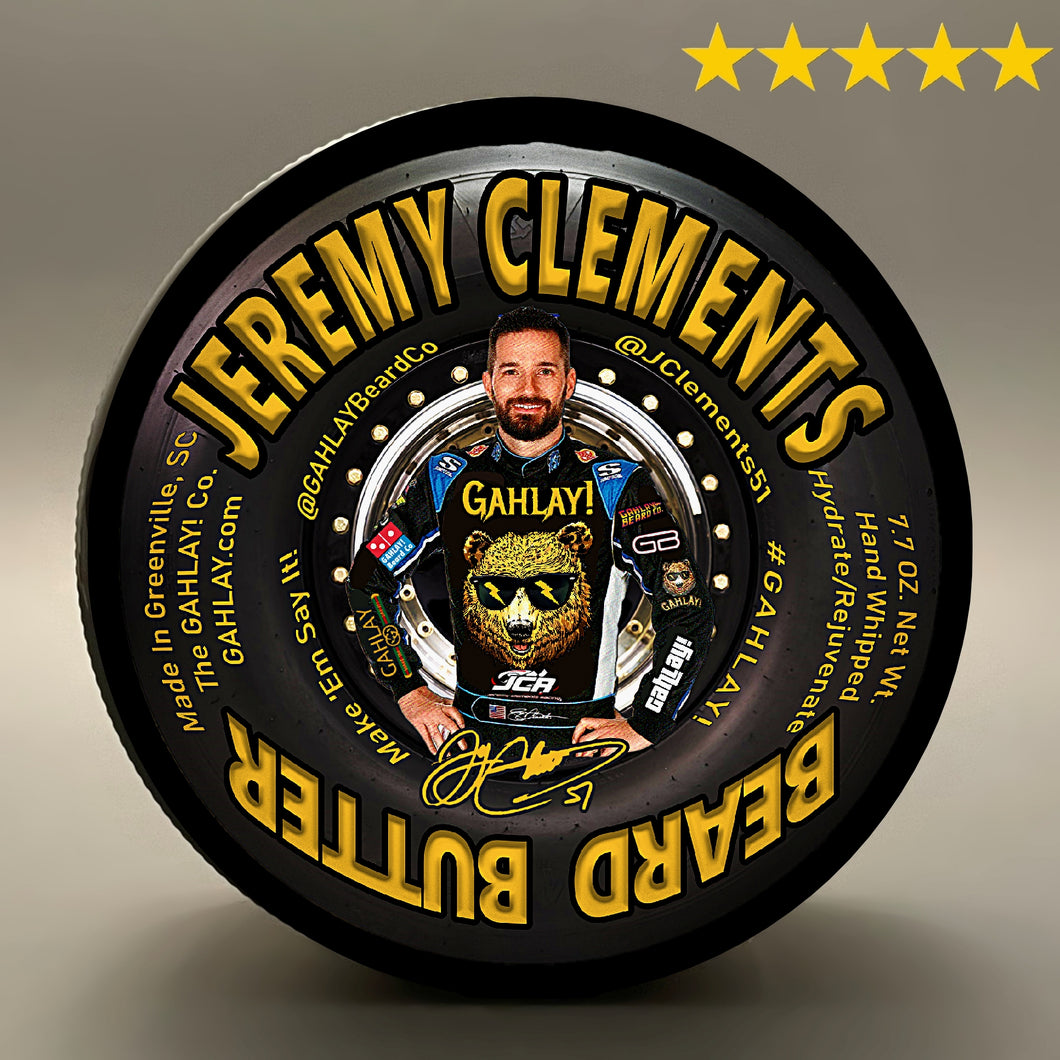 Jeremy Clements Beard Butter by GAHLAY! Preferred by NASCAR fans. Free shipping.
