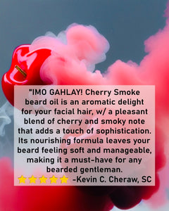 🍒GAHLAY! Beard Oil - CHERRY SMOKE 1 oz bottle w/ FREE shipping!