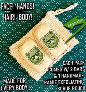 GAHLAY! Hemp x Aloe Moisturizing Soap (2 BARS) w/ FREE shipping