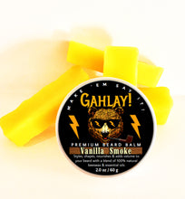 Load image into Gallery viewer, GAHLAY! Vanilla Smoke Beard Oil &amp; Balm Combo w/ FREE shipping
