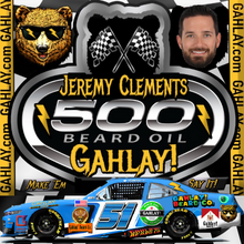 Load image into Gallery viewer, NASCAR&#39;s Jeremy Clements Beard Oil by GAHLAY! - Experience the signature scent crafted exclusively by racing champion Jeremy Clements. Premium beard oil for men, offering hydration and styling. Cross the finish line with your grooming routine with NASCAR&#39;s Jeremy Clements Beard Oil by GAHLAY!
