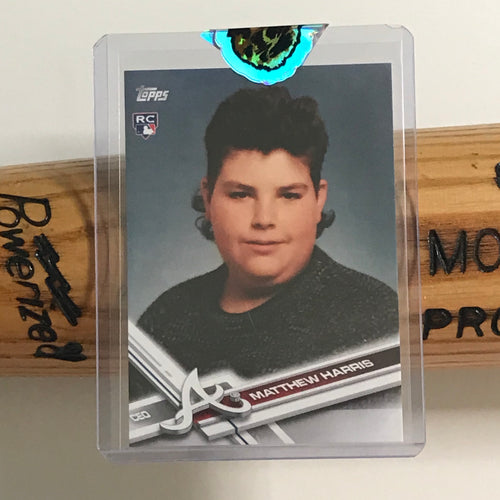 GAHLAY! x TOPPS Mattman 8th Grade Rookie Card EXCLUSIVE