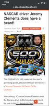 Load image into Gallery viewer, Exclusive Jeremy Clements 500 Beard Oil Bundles by GAHLAY! | Free Shipping 🏁 NASCAR