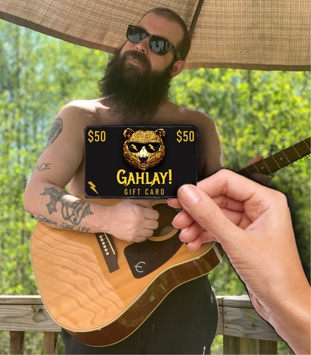 GAHLAY! Gift Cards w/ FREE digital delivery