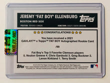 Load image into Gallery viewer, GAHLAY! x Topps Fat Boy Rookie Card Clemson, SC