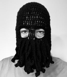 GAHLAY! x Kraken mask beard beanie w/ FREE shipping